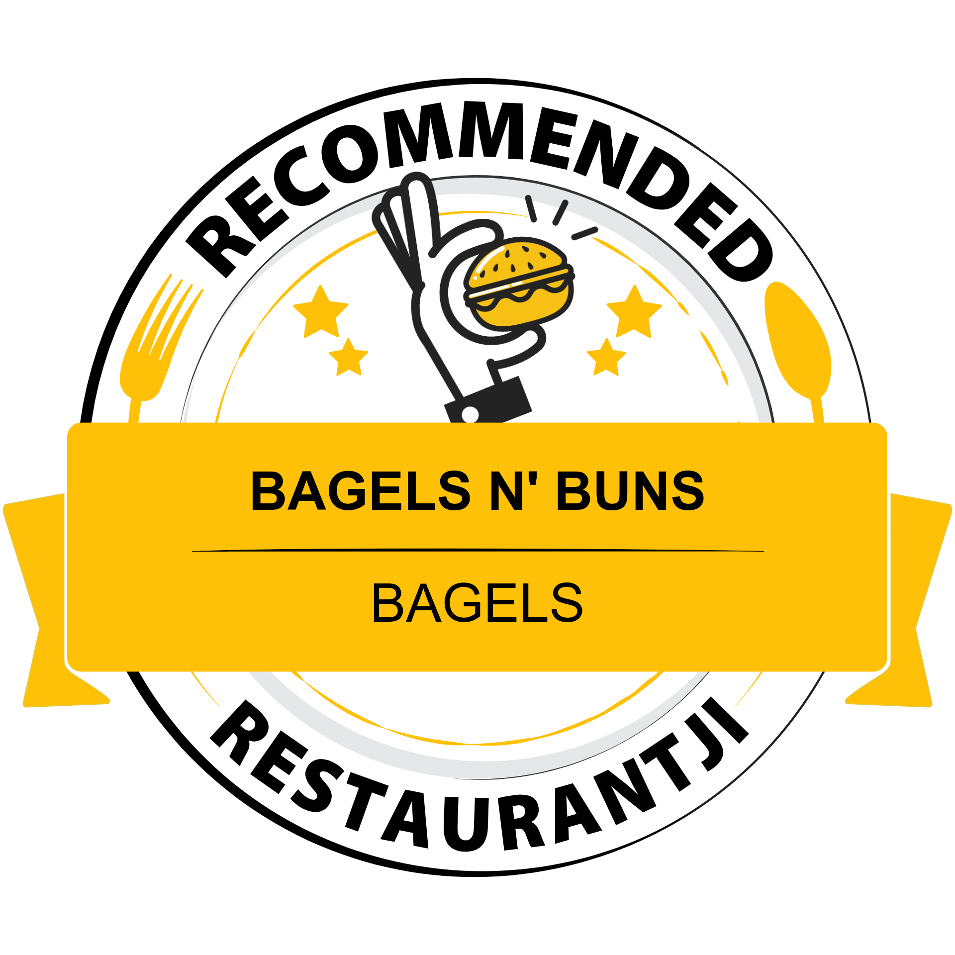 Bagels N' Buns has earned accolades from Restaurantji - your dining guide to local food gems.