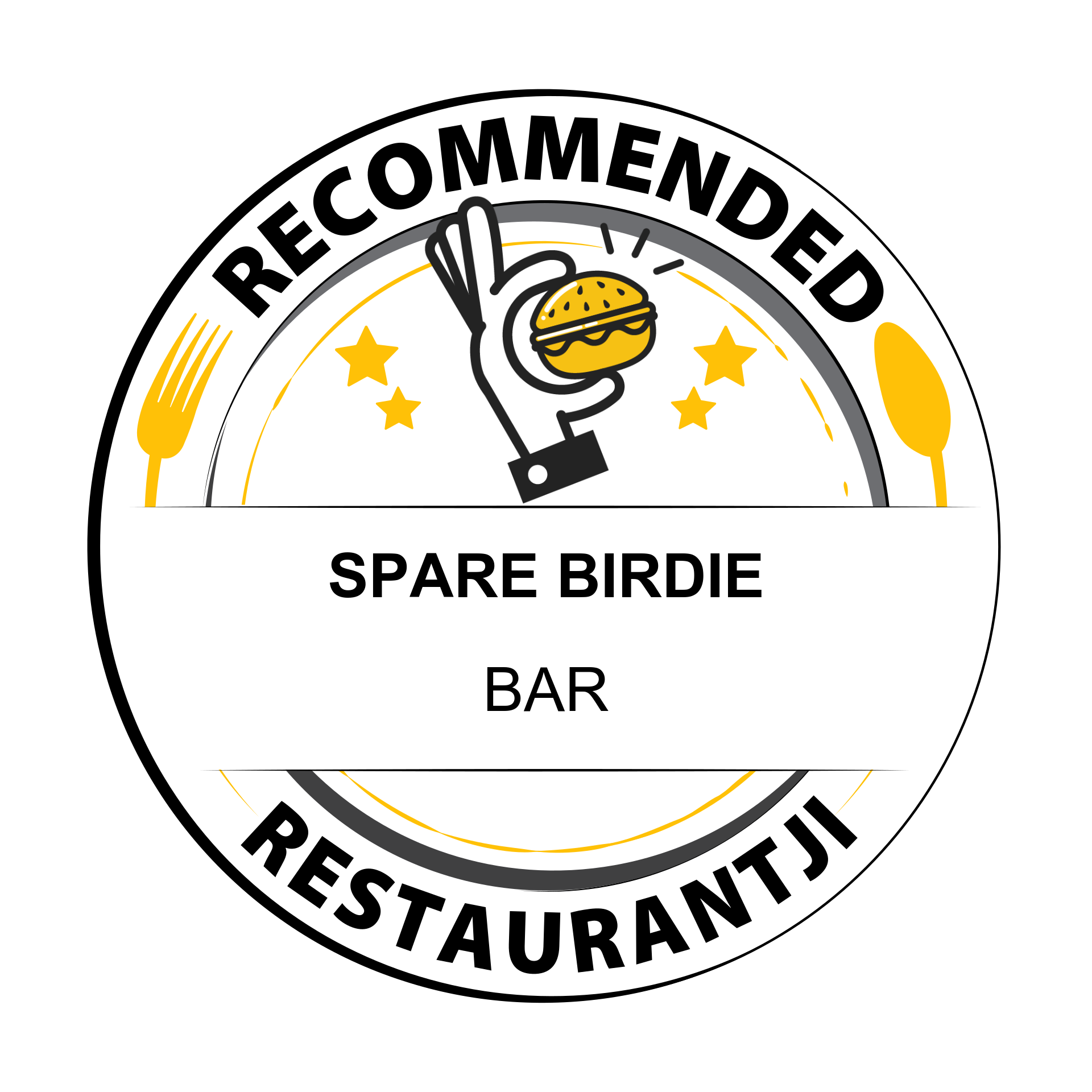 Spare Birdie bar badge