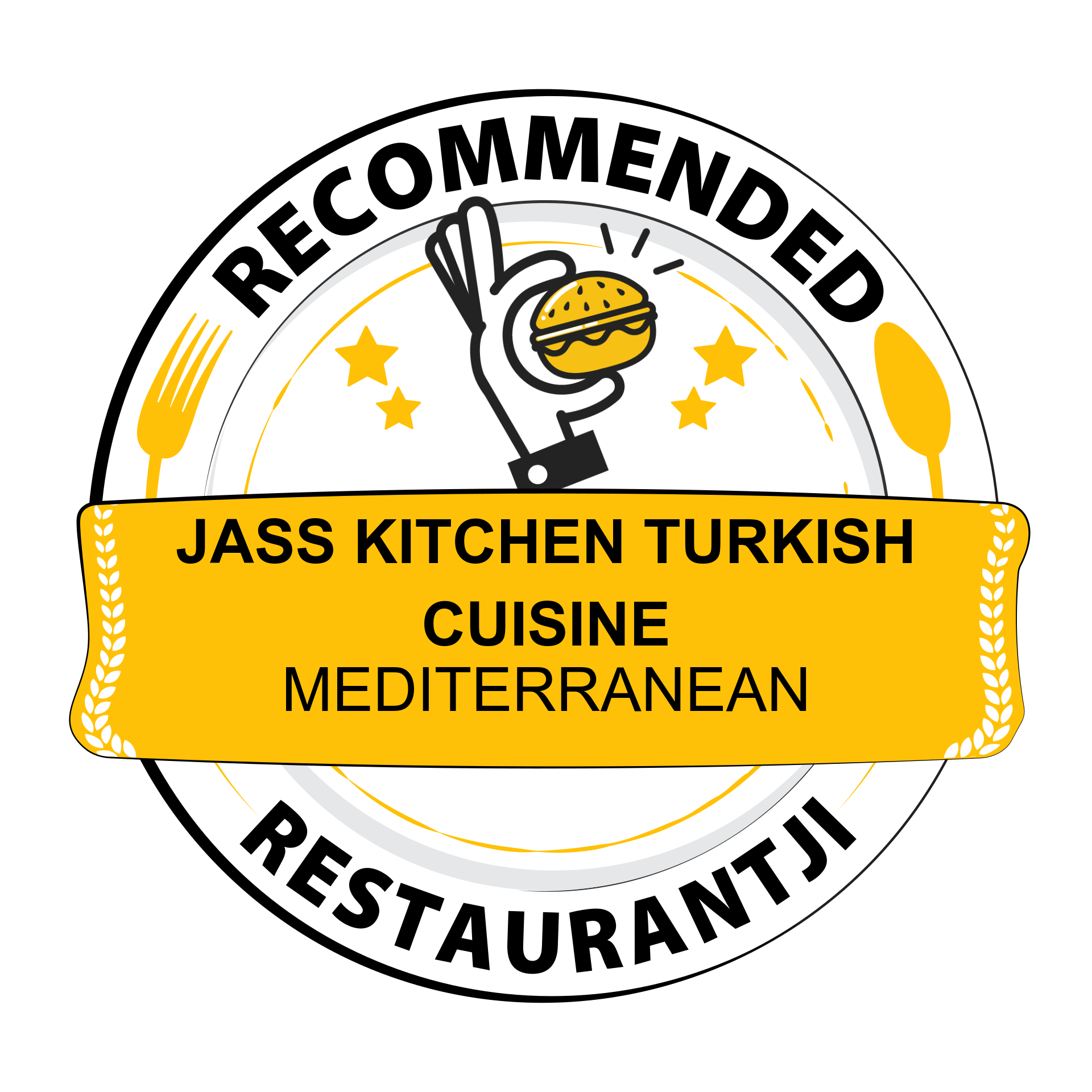 Jass Kitchen Turkish Cuisine is a must-visit according to Restaurantji - a comprehensive dining guide for the best places to eat nearby.