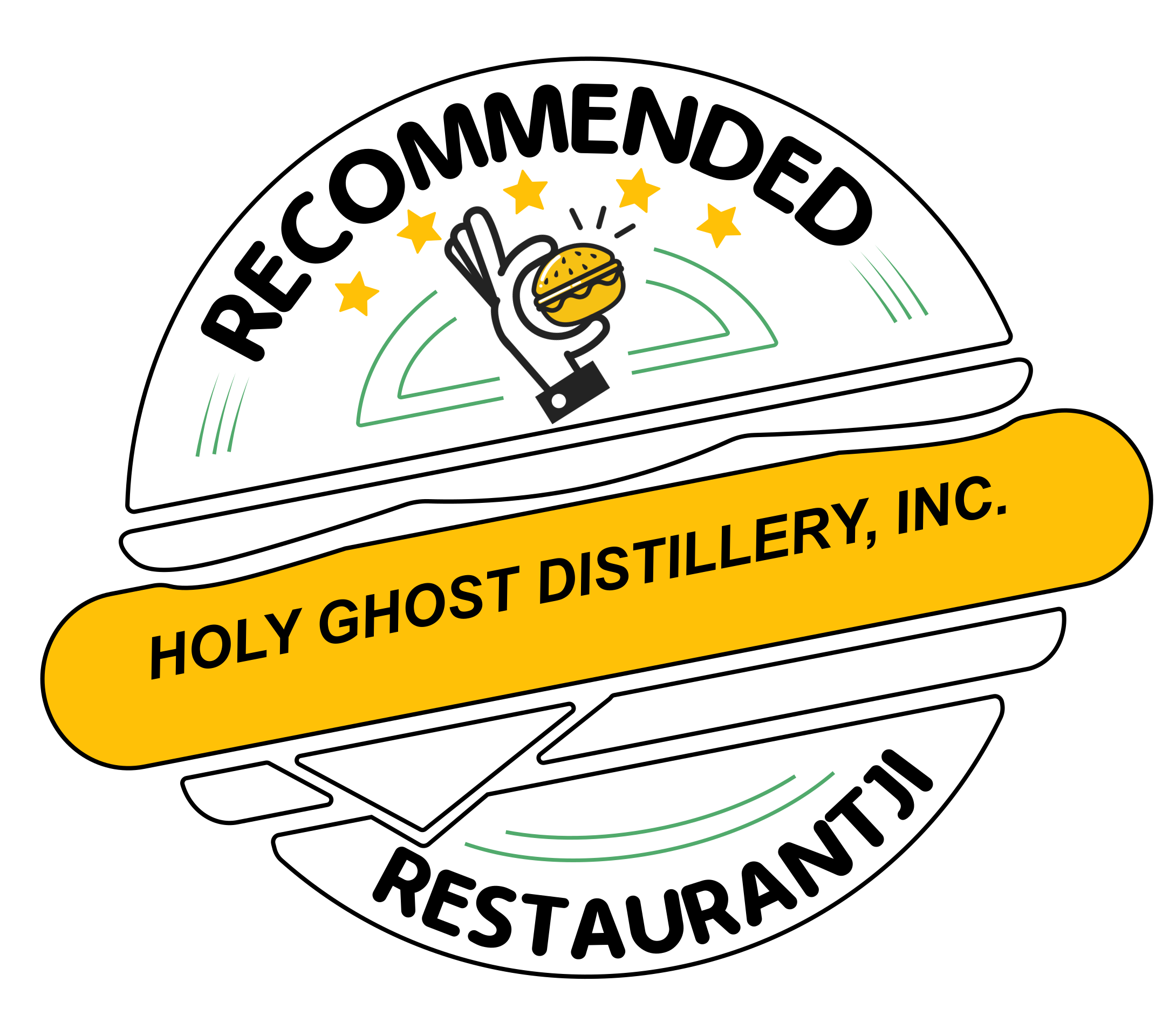 Holy Ghost Distillery, Inc. has earned accolades from Restaurantji - a user-friendly platform for discovering the finest local restaurants.