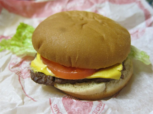 Wendy's Junior Cheeseburger