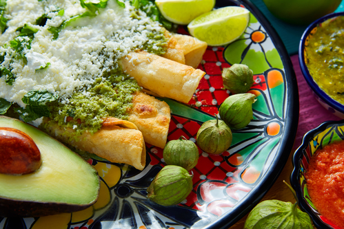 Enchiladas Verdes