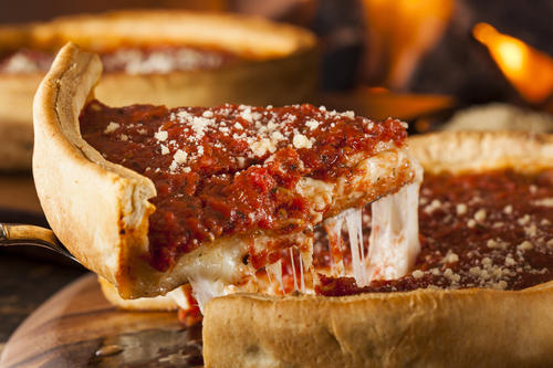 Chicago deep dish